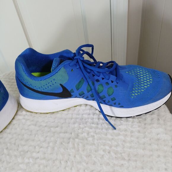 Nike Air Zoom Pegasus 31 Running Shoes Hyper Blue Cobalt/Black-Volt Men's Size 9 - Picture 8 of 16